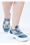 Jeanolog Lace Design Denim Shoes Casual Orthopedic Sole - 7