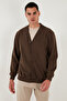Cotton Regular Fit Buttoned V-Neck 2-Pack Cardigan Men's Cardigan 456205S2 - 3