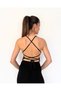 Star of the Night: Black Sequined Bustier with Butterfly Detail - 2