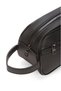 Men's Black Faux Leather Grooming Cosmetic Shaving and Travel Handbag - 5