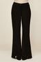 Slit Detail Suede Pants 70904