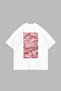 H. Kitty Money Printed Oversize Unisex White Tshirt