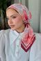 Mira Soft Scarf Burgundy - 4