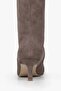حذاء نسائي من Blaze Mink Suede بكعب قصير ومدبب - 4