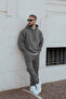 Men's 3-Ply Sharded Oversize Hooded Tracksuit Set - 2