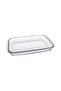 Medium Rectangular Glass Roaster 2.2L- Transparent