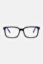 Men WR-S6920S Rectanglular Reading Glasses, Black