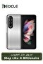جراب Samsung Galaxy Z Fold 4 3 مع واقي شاشة وحماية المفصلة وطبقة فاخرة من الكمبيوتر الشخصي
