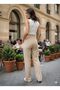 Women's Lycra Velcro Closure Palazzo Pants Lq34 - 3