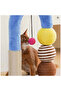 Vertical Sisal Cat Scratching Ball Copper & Aluminum Creative Toy for Cats Easter Handgrip Design - 3