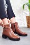 Women's Genuine Leather Casual Boots, Women's Extra Lightweight Boots - 4