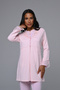 Women's Powder Winter Special Design Lace Maternity Maternity Dressing Gown Pajama Set 3-Piece Set - 6