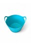 Turquoise, Flexible Plastic Bucket – 20 Liters, Clean Bucket, Stretchable Toy and Laundry Basket - 6