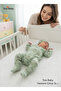 Organic Hospital Release Baby Set with Patterned Booties 0-3 Months - 3