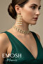 Luxury Pearl Detailed 2-Piece Set - Choker Earring Necklace Wedding Set