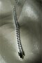 Women's Steel Square Cut Waterway Silver Bracelet - 2