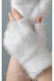 Women's Plush Short Finger Gloves - 3