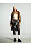Leopard Patterned Women's Knitwear Cardigan