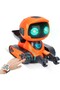 Robot Electronic Inteligent cu Telecomanda Tip Ceas RoboPlay, Orange