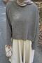 Striped Fisherman Sweater Khaki - 3