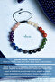 Certified Chakra Natural Stone Macrame Bracelet