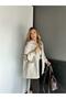 Stone Sleeves Knitwear Boucle Coat - 8