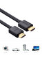 كابل HDMI ذكر إلى ذكر بطول 15 متر، أسود اللون - 7