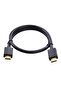كابل HDMI ذكر إلى ذكر بطول 20 مترًا + كابل توصيل (IC) باللون الأسود - 6