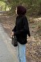 سترة محبوكة رفيعة باللون الأسود - 2