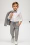 Boy's Zr Suit with Jacket / Jacket, Pants, Shirt, and Bow Tie Is Slim Fit