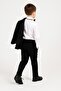 Boy's Zr Suit with Jacket / Jacket, Pants, Shirt, and Bow Tie Is Slim Fit - 5