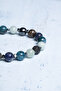 Certified Throat Chakra Natural Stone Bracelet - 5