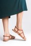 Taba Kafes Women's Sandals – Leather, Lightweight, Comfortable, Non-Slip Sole, Orthopedic, Summer, Cage - 3