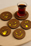 Tea Coffee Cup Coaster Stylish Modern Design
