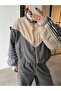 Parachute Fabric Strip Detail Tracksuit Set - 3