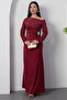 Degaje Collar Long Sleeve Waist Buckle Dress 2025-4361 - 5
