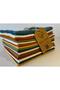 3-Pack Muslin Baby Mouth Wipes Mixed Colors - 5