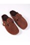 Men's Brown Suede Plush Lined Winter Indoor Slippers – Siestra