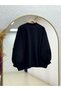 Capilia Three Thread Flat Sweat-Nl308 Black - 4
