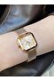 Dke.1.10954 Square Dial Mesh Band 3 Atm Water Resistant Women's Wristwatch - 4