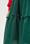 Glittery Tulle Girls' Christmas Dress Red - 7