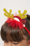 Crown Gift Printed Tulle Girls' Christmas Dress Red - 7