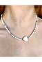 Althea Natural Howlite Stone Necklace - 3