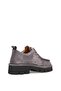 25390508K Women's Genuine Leather Casual Shoes Gray - 4