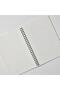 دفتر ملاحظات CD Twin Ring A5 مخطط باللون الخوخي - 4