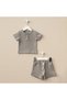 Children's Set Baby Girl and Boy Waffle Textured Cotton Summer Shorts Newborn Baby Set