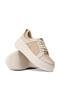 Women's Beige Sneakers - 3