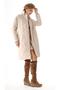 Quilted Belted Long Jacket - 4