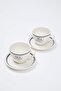 2li Mininal Desenli 220 CC Çay Fincanı Takımı TPHAW26CFN00000 - 2