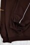 Kahverengi 3'lü Paket T-shirt Sweatshirt Eşofman Altı Takım TBBAW26TS00010 - 7